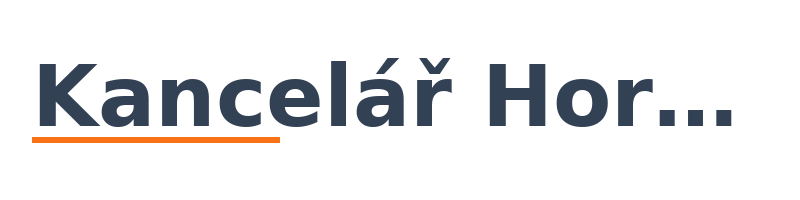 Kancelář Horák logo